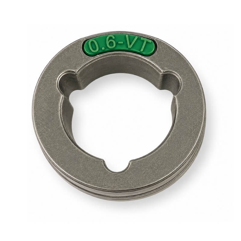 Galet Ø0,6/0,8 ACIER/INOX pour Powertec i et Dévidoir Lincoln