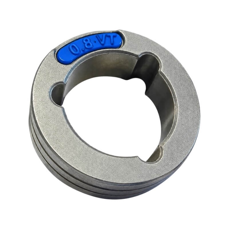 Galet Ø0,6/0,8 ACIER/INOX pour Powertec i et Dévidoir Lincoln