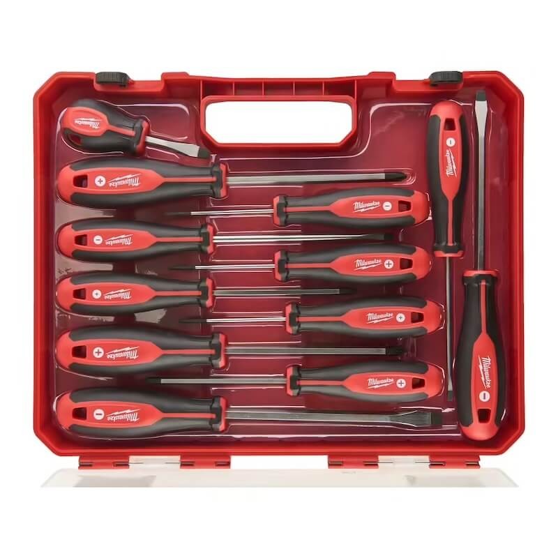 Coffret de 12 tournevis Milwaukee TRI-LOBE - 4932472003