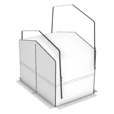 Tente de soudage CEPRO Heavy Duty modulaire - Largeurs 3 et 4 m