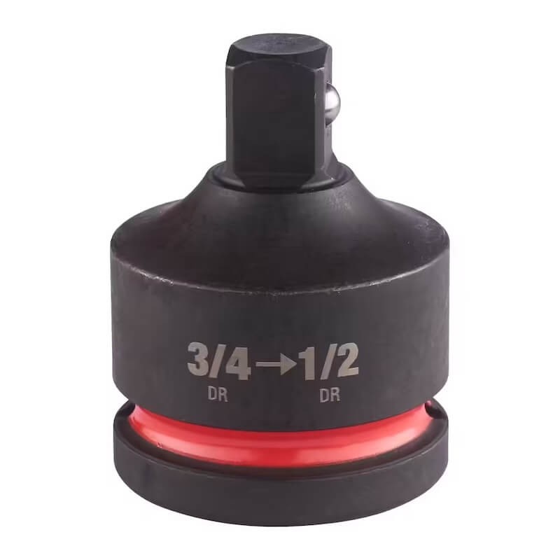Adaptateur à chocs Milwaukee SHOCKWAVE 3/4" vers 1/2" - 4932480405
