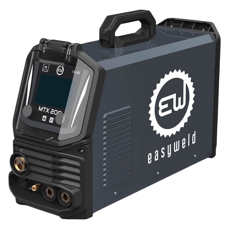 Poste à souder multiprocédé Easyweld MTX 200 P ALU MIG/MAG pulsé, TIG HF AC/DC et MMA 200