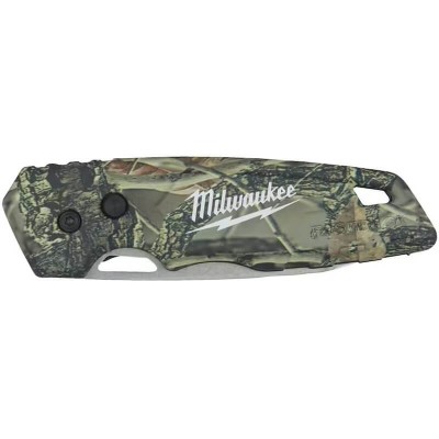 Couteau pliant Milwaukee FASTBACK™ Camouflage - 4932492375 fermé