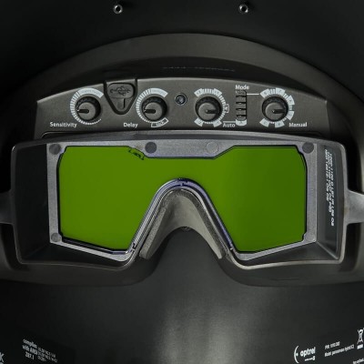 Cagoule de soudage laser Optrel Panoramaxx Hybrid CLT vue celulle
