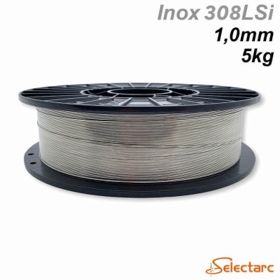 Bobine de fil INOX 308LSi Ø1,0 - D200 - 5kg 2