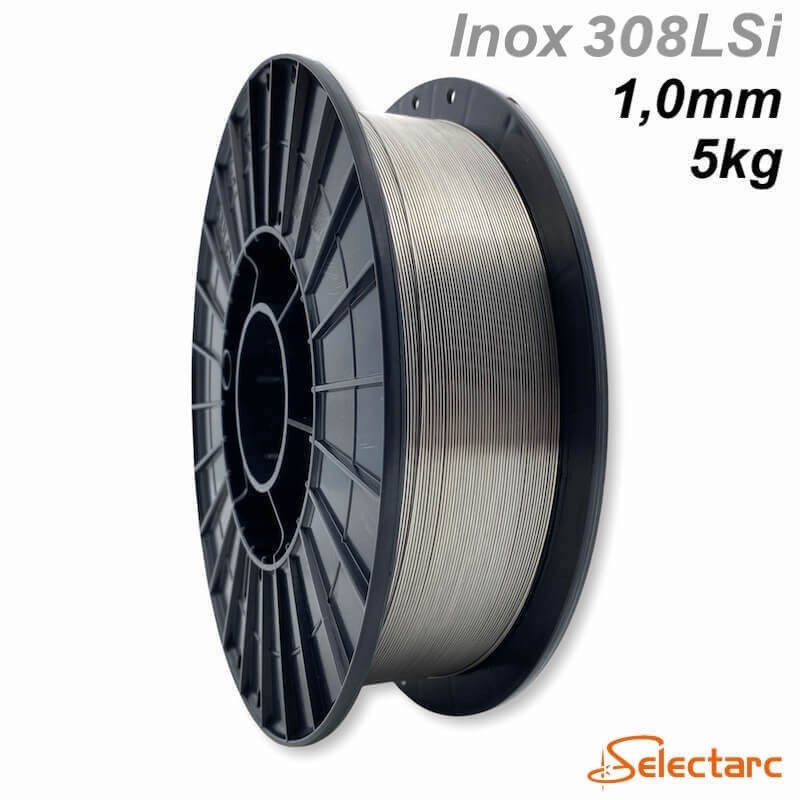 Bobine de fil INOX 308LSi Ø1,0 - D200 - 5kg