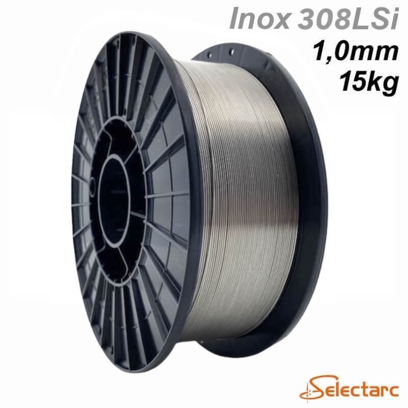 Bobine de fil INOX 308LSi Ø1,0 - D300 - 15kg