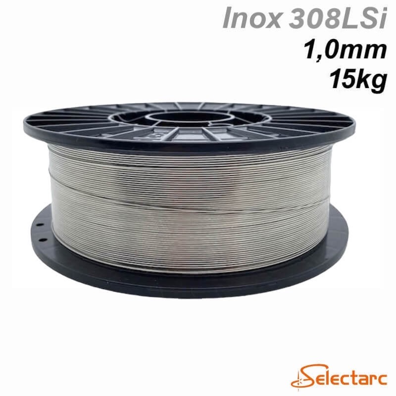 Bobine de fil INOX 308LSi Ø1,0 - D300 - 15kg