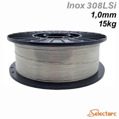Bobine de fil INOX 308LSi Ø1,0 - D300 - 15kg 2
