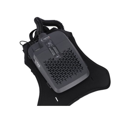Optrel Swiss Air Noir - Système respiratoire à ventilation assistée avec panneau de contrôle