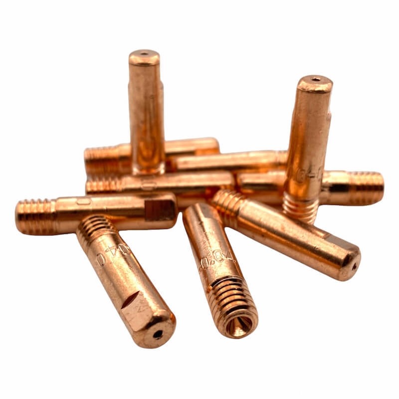 Tube contact M6 Ø0,9 pour torche 150A (x10)