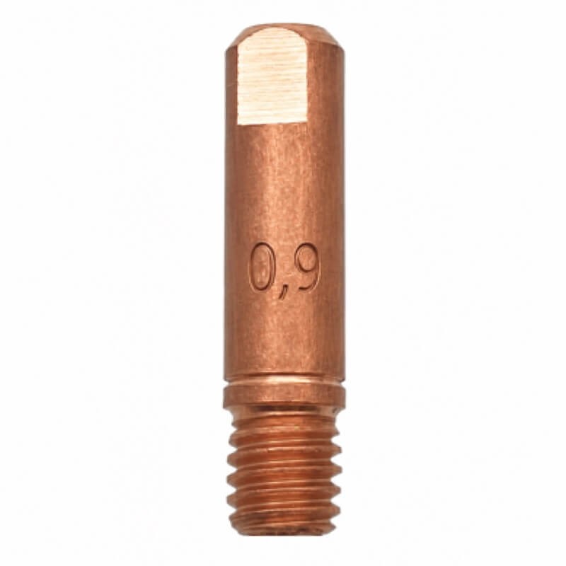 Tube contact M6 Ø0,9 pour torche 150A (x10)
