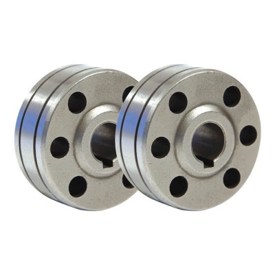 Lot de 2 galets GYS type B GYS pour fil acier Ø 1,0 / 1,2 mm - 046849