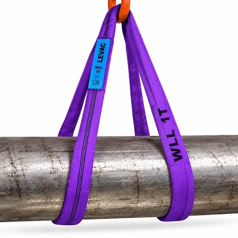 Élingue ronde sans fin 3 tonne - 0,5 à 2m - LEVAC 4428M en utilisation