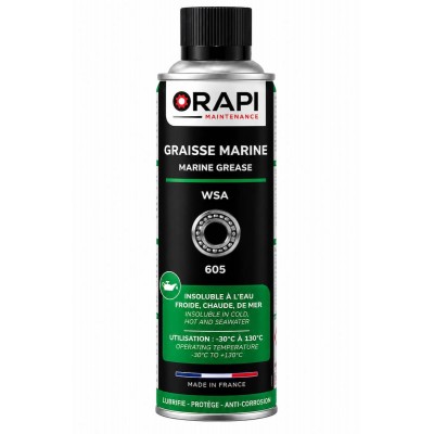 Graisse marine extrême pression WSA 605 - Aérosol 650 ml - ORAPI