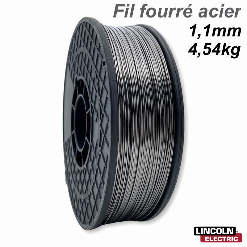bobine-fil-fourre-sans-gaz-innershield-211-mp-acier-diametre-1,1mm-4,54kg-lincoln-electric