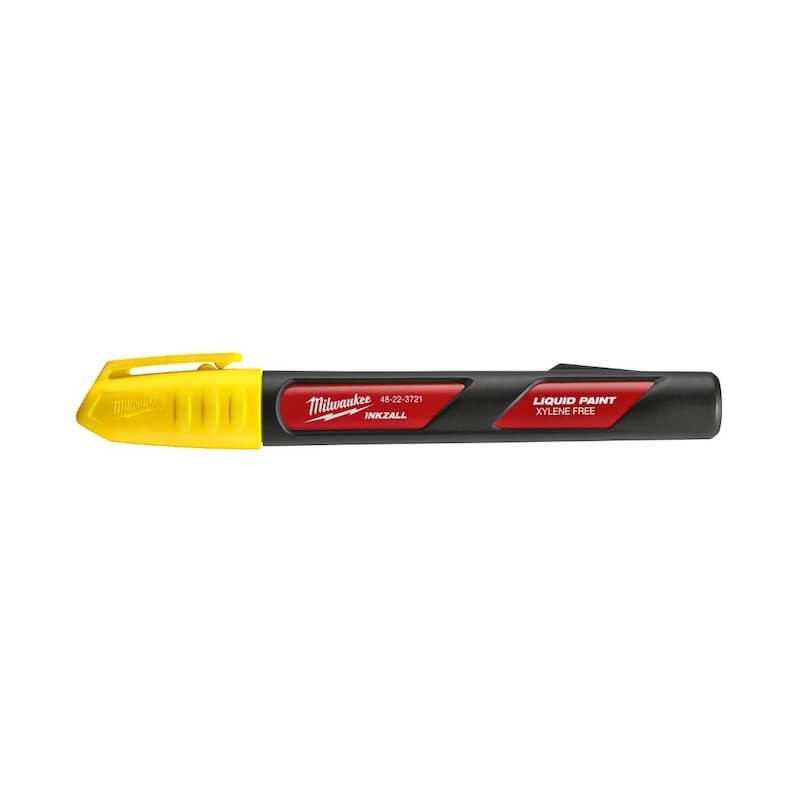 marqueur-jaune-peinture-liquide-inkzall-milwaukee