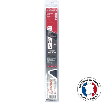 electrode-fonte-2,5mm-blister-de-10-baguettes