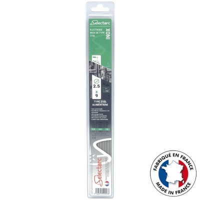 electrode-inox-2,5mm-blister-de-9-baguettes