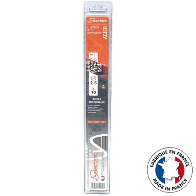 electrode-acier-rutile-2,5mm-blister-de-10-baguettes