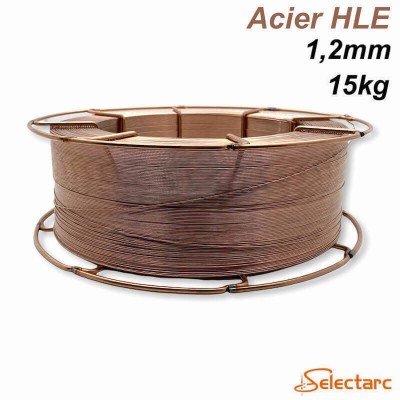 bobine-de-fil-mig-mag-acier-hle-1,2mm-15kg-selectarc 2