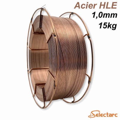 bobine-de-fil-mig-mag-acier-hle-1,0mm-15kg-selectarc