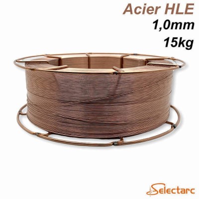 bobine-de-fil-mig-mag-acier-hle-1,0mm-15kg-selectarc 2