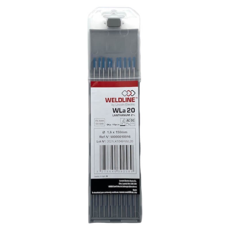electrode-tungstene-bleu-wla20-lanthane-2%-diametre-1,0mm-lincoln-electric