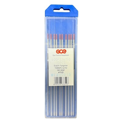 electrode-tungstene-thorie-2%-rouge-diam-2,0x150mm-x10