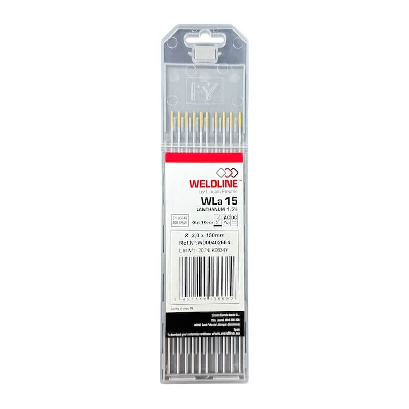 electrode-tungstene-jaune-lanthane-1,5-diametre-2,0mm-lincoln-electric