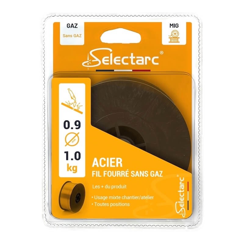 bobine-de-fil-fourre-acier-sans-gaz-0,9mm-diam100-1.0kg