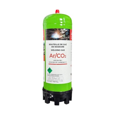 bouteille-de-gaz-jetable-argon-98/100-CO2-2/100-2,2-litres-inox