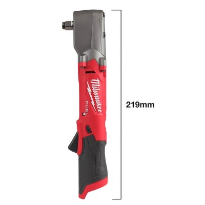 Boulonneuse d’angle 1/2" 12V Milwaukee M12 FUEL - 4933471699 dimension longueur