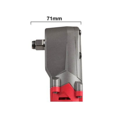 Boulonneuse d’angle 1/2" 12V Milwaukee M12 FUEL - 4933471699 dimension largeur