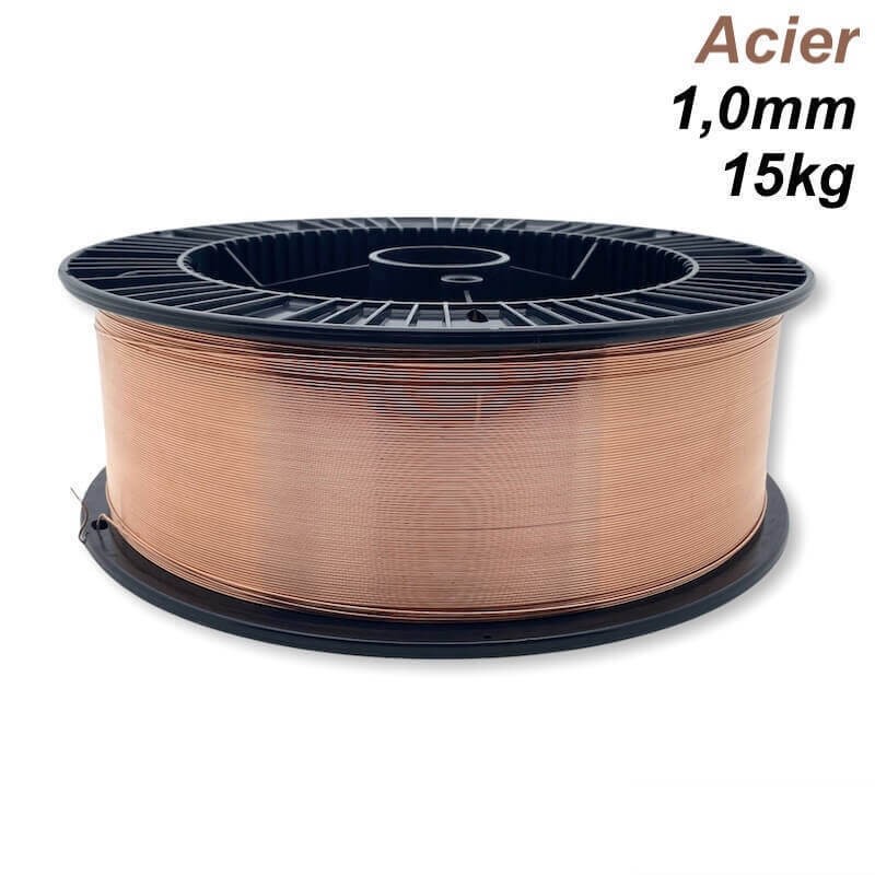 Bobines fil MIG MAG acier SG2 Ø1,0 - 15 kg D300