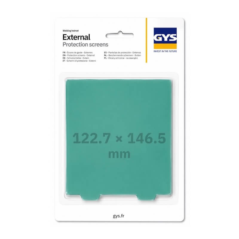 Écrans de protection extérieurs GYSMATIC XXL 2.0 GYS 122,7 x 146,5 mm (x10)