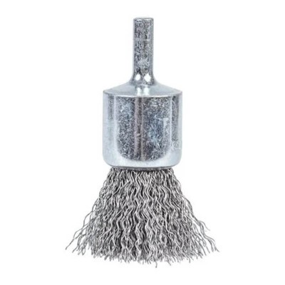 Brosse pinceau acier torsadé Milwaukee Ø6 mm (x3)