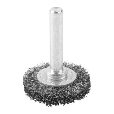 Brosse circulaire fils ondulés pour meuleuse droite S6 30x6mm (x3) - 4932501699
