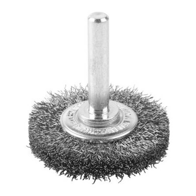 Brosse circulaire fils ondulés pour meuleuse droite S6 40x9mm (x3) - 4932501701