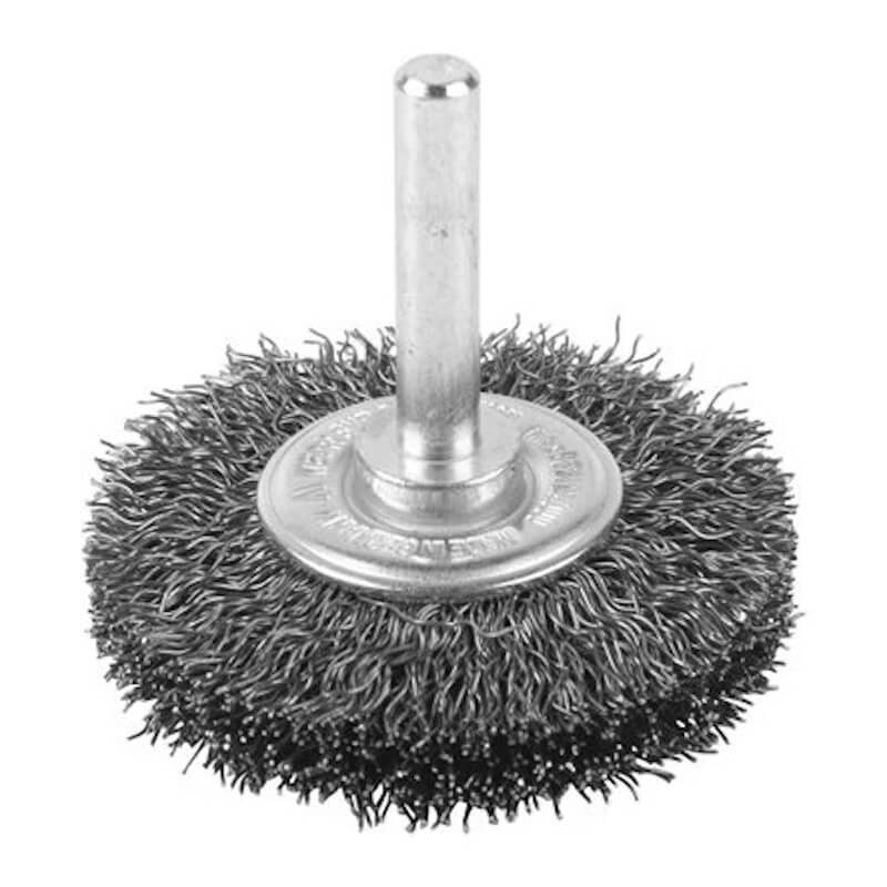 Brosse circulaire fils ondulés pour meuleuse droite S6 50x11mm (x3) - 4932501703