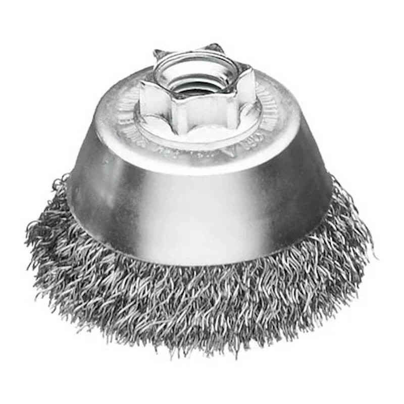 Brosse coupe circulaire acier ondulé Milwaukee M14 Ø65 mm - 4932501750