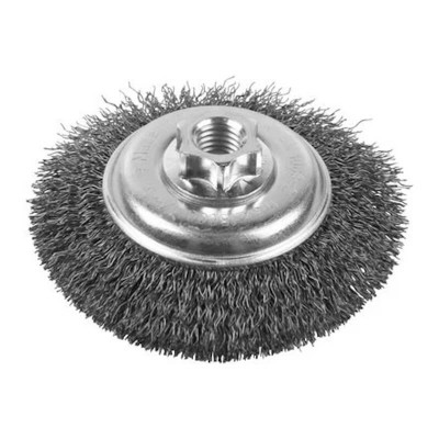 Brosse coupe conique acier ondulé Milwaukee M14 Ø100x10mm - 4932501748