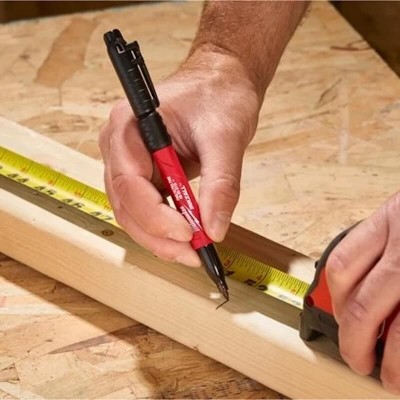 Marqueur double pointe marquage sur bois