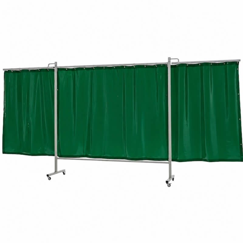 Écran de soudure triptyque XL CEPRO Omnium Vert-9 435 cm
