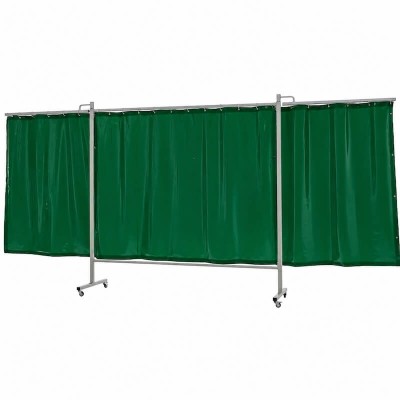 Écran de soudure triptyque XL CEPRO Omnium Vert-9 435 cm
