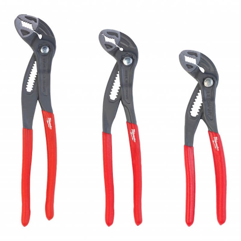 Jeu de 3 pinces multiprises Milwaukee - 4932498543